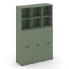 Concept Шкаф 3 узкие секции, 5 ниш CN.STU-534 B Кобо/Металл Черный 1252*420*1922