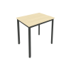 Slim Стол письменный на металлокаркасе С.СП-2.1 Клен/Металл Антрацит 780*600*750