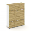 Concept Шкаф 3 узкие секции, 4 ниши CN.STU-432 W 1252*4