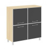 Шкаф квадратный LT.SD-1.2 R black 1098*452*1168