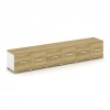Concept Шкаф 6 узких секций, 1 ниша CN.STU-163 W 2500*4