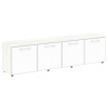 Yalta Тумба модульная LT.TS-4.6 white Снежная Патина/Стекло White 2188*450*580