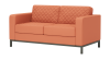 Диван двухместный Бентли Domus coral