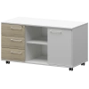 Креденция левая KZT-62L Кронберг/Белый 1200x568x648 Кортез