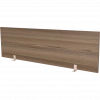 Экран для стола СМЭ25-14 Дуб сафари/Белый 1400x25x350 Аргентум-МП