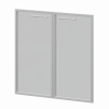 Фасады рамочные стеклянные KZF-28RS(Б) 784x20x780