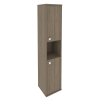 Style Шкаф высокий узкий правый Л.СУ-1.5 (R) Вяз Благородный 412*410*1980