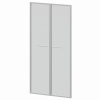 Фасады рамочные стеклянные KZF-48RS(Б) 784x20x1564