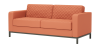 Диван трехместный Бентли Domus coral