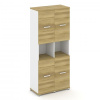 Concept Шкаф 2 узкие секции, 5 ниш CN.STU-523 W 836*420