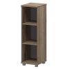 Стеллаж низкий узкий НТ-440 Дуб сафари 400x445x1280 Аргентум