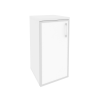 Onix Шкаф низкий узкий левый O.SU-3.2 R (L) white Белый Бриллиант/Стекло White 400*420*823