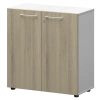 Шкаф низкий закрытый СМШ28F(Б) Кронберг/Белый 792x380x811 Кортез