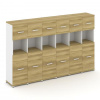 Concept Шкаф 6 узких секций, 4 ниши CN.STU-465 W 2500*4
