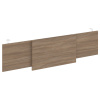Onix Direct Lux Царга стола руководителя O.M-CSR-6 Дуб Аризона/Хром 1740*450*54