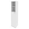 Style Шкаф высокий узкий левый Л.СУ-1.6 (L) Белый 412*410*1980