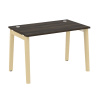 Onix Wood Стол письменный OW.SP-2.7 Дуб Мали/Дуб Светлый/Металл Белый 1180*720*750