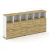 Concept Шкаф 6 узких секций, 3 ниши CN.STU-363 W 2500*4