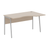 Стол прямой СА-2P(R) Мокачино/Алюминий 1600х900х755 IMAGO PLUS