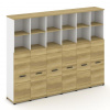Concept Шкаф 6 узких секций, 5 ниш CN.STU-564 B 2500*4