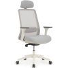 Кресло Work W-218C WHITE Светло-серый