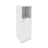 Style Шкаф средний узкий правый Л.СУ-2.1 (R) Белый 412*410*1215