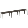 Onix Wood Рабочая станция OW.RS-3.3.8 Дуб Мали/Дуб Темный/Металл Антрацит 4140*800*750