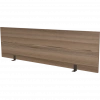 Экран для стола СМЭ25-14 Дуб сафари/Антрацит 1400x25x350 Аргентум-МП