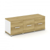 Concept Шкаф 3 узкие секции, 1 ниша CN.STU-133 W 1252*4