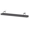 Кабель-канал узкий для стола МК-0120.Ф Антрацит 1000x90x110 Смарт