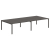 Стол 4-х местный EUWST 3516 Мокко/Мокко 3526х1606х750 EDIS