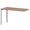 Бриф-приставка на металлокаркасе АМ-120.60 Темный шимо/Белый 1200x600x760 Арго-М