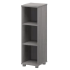 Стеллаж низкий узкий НТ-440 Лиственница 400x445x1280 Аргентум