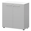 Шкаф низкий закрытый СМШ28F(Б) Белый 792x380x811 Кортез