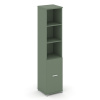 Concept Шкаф 1 узкая секция, 5 ниш CN.STU-511 W Кобо/Металл Белый 420*420*1922