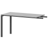 Бриф-приставка на металлокаркасе АМ-120.60 Серый/Антрацит 1200x600x760 Арго-М