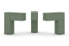 Concept Надставка низкая CN.DNN-005 Кобо/Металл Белый 1099*365*1130