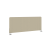 Metal System Экран тканевый боковой Б.ТЭКР-90 Темно-бежевый/Металл Серый 900*390*28
