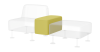 Модуль соединительный 90° высокий Смарт Domus lime