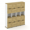 Concept Шкаф 4 узкие секции, 5 ниш CN.STU-543 B 1668*4