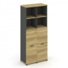 Concept Шкаф 2 узкие секции, 5 ниш CN.STU-524 A 836*420*192