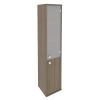 Style Шкаф высокий узкий правый Л.СУ-1.2 (R) Вяз Благородный 412*410*1980