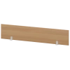 Экран для одиночного стола СМЭ18-18 Ольха/Белый 1800x18x350 Арго-М