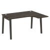 Onix Wood Стол эргономичный правый OW.SA-3 (R) Дуб Мали/Дуб Темный/Металл Антрацит 1380*1180*750 (80