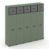 Concept Шкаф 5 узких секций, 5 ниш CN.STU-557 RP B 2084*420*1922