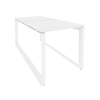 Onix Рабочая станция на О-образном м/к O.MO-D.RS-2.0.8 Белый Бриллиант/Металл Белый 780*1635*750