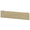 Модести-панель СММ25-16 Баттл Рок/Белый 1450x25x350 Аргентум-МП