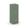 Concept Шкаф 1 узкая секция, 3 ниши CN.STU-312 W Кобо/Металл Белый 420*420*1186