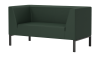Диван двухместный Райт Domus green