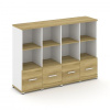 Concept Шкаф 4 узкие секции, 3 ниши CN.STU-341 W 1668*4